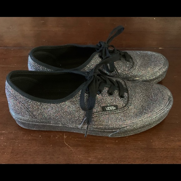 rainbow sparkle vans